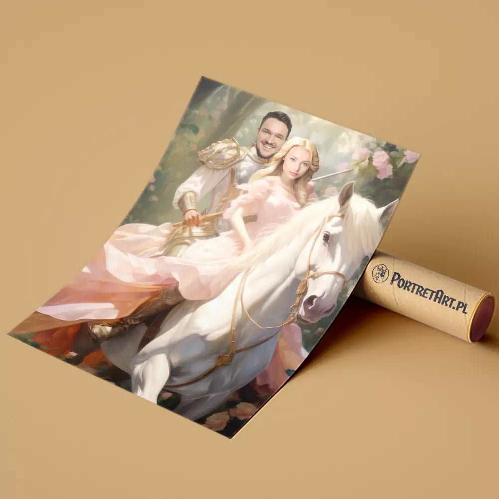 Rycerz i Księżniczka - Plakat