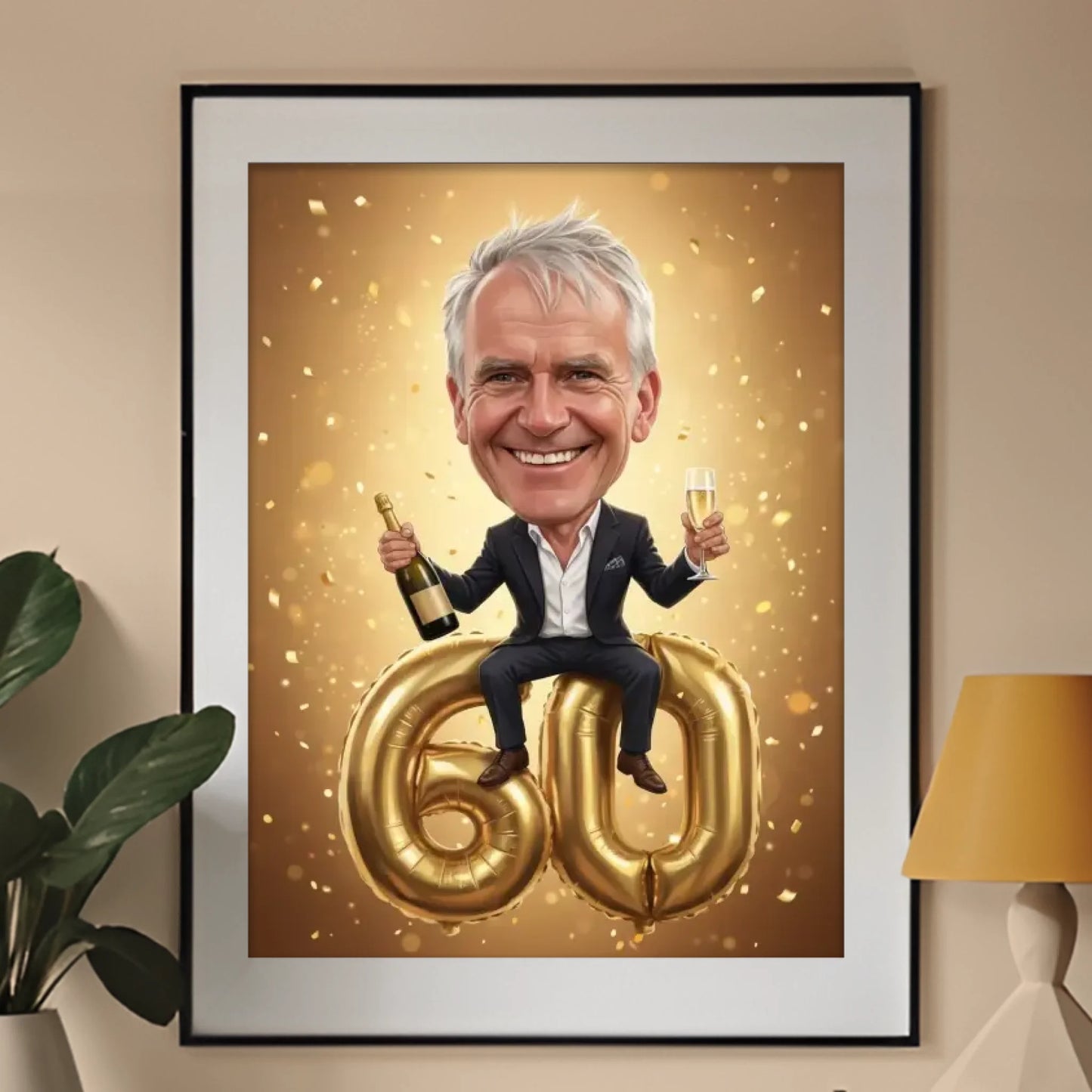 Karykatura ze zdjęcia – Urodzinowa #2