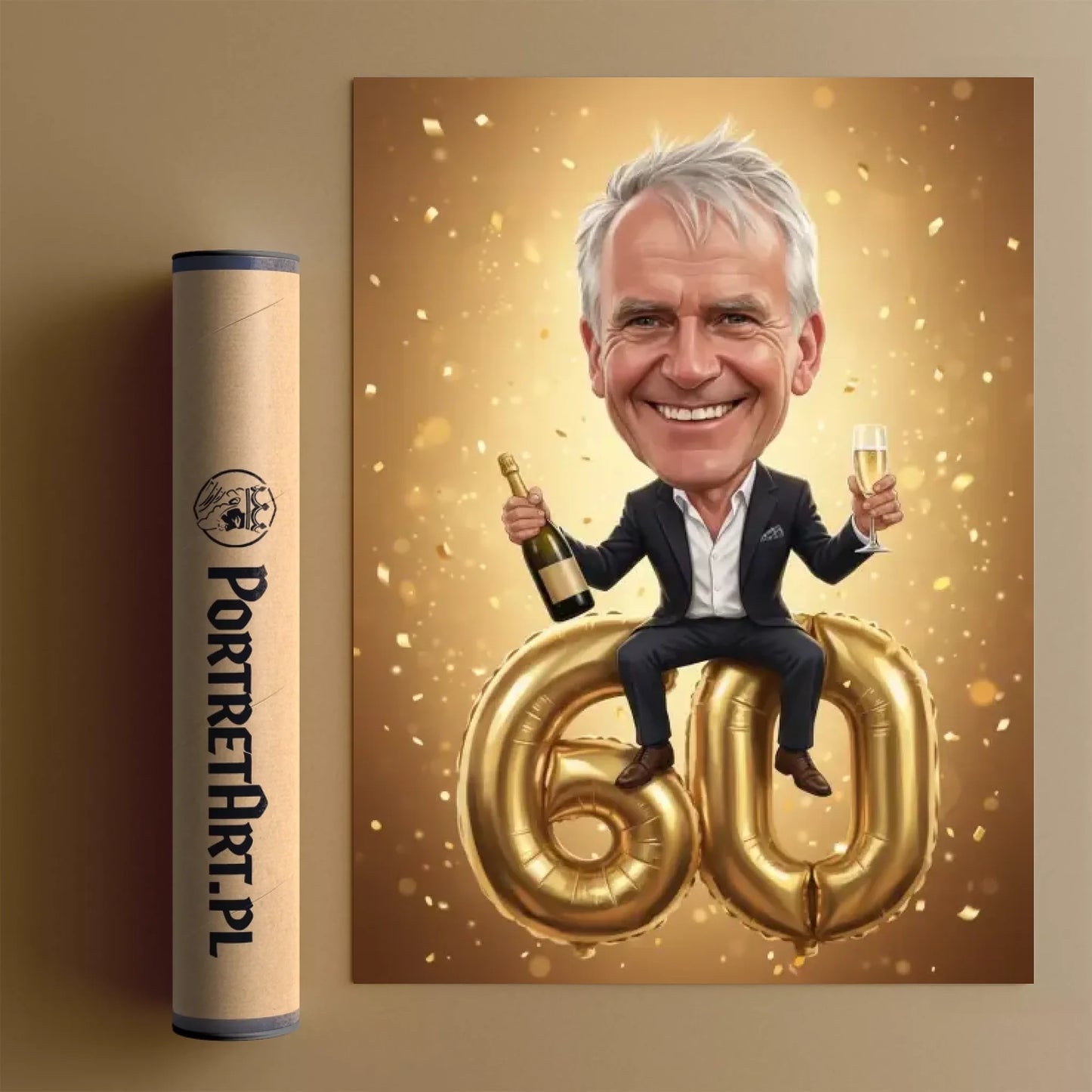 Karykatura ze zdjęcia – Urodzinowa #2