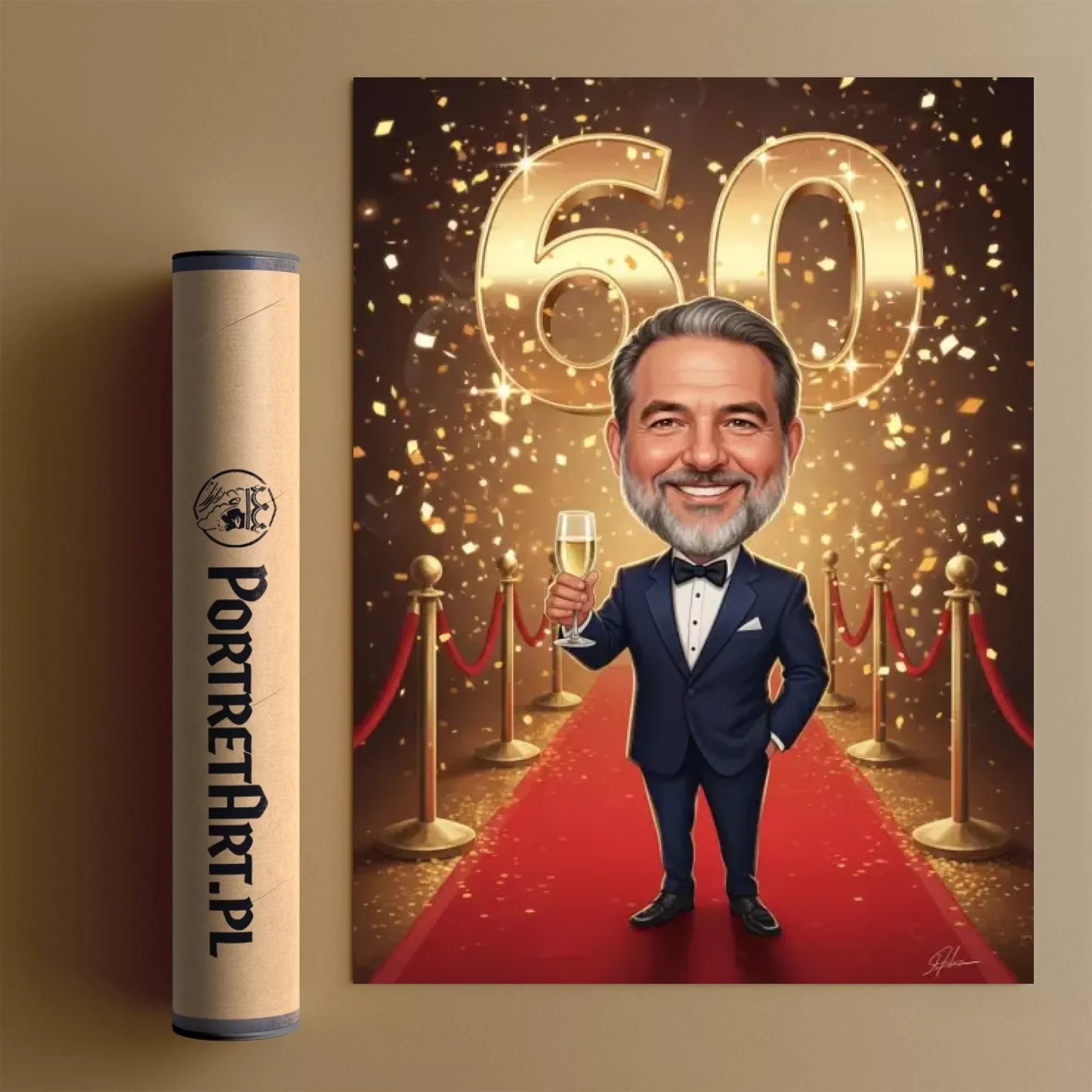 Karykatura ze zdjęcia – Urodzinowa #7