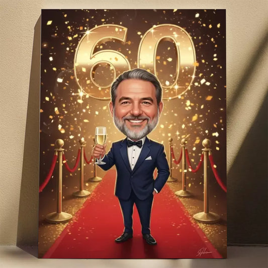 Karykatura ze zdjęcia – Urodzinowa #7