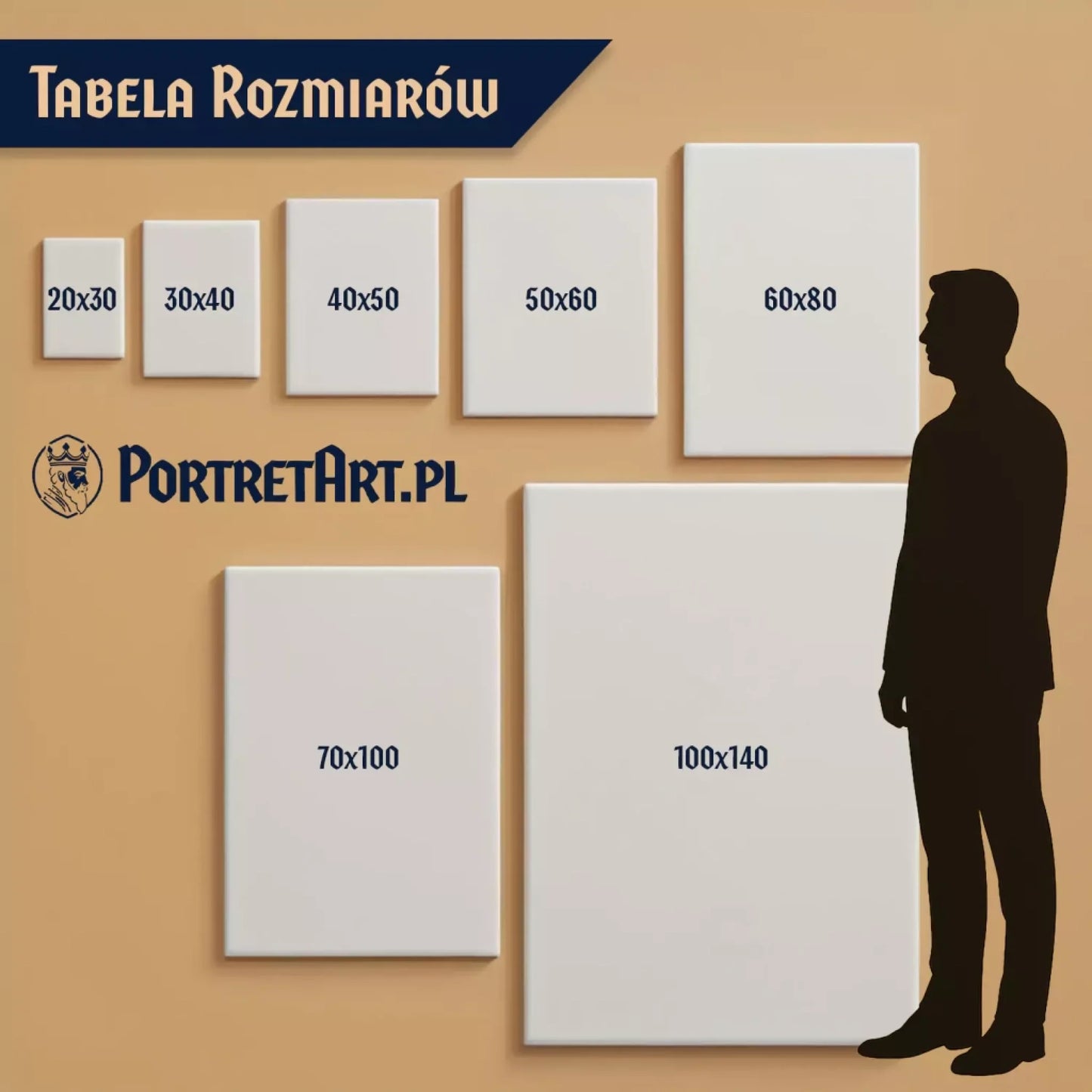 Żołnierz – Karykatura ze zdjęcia