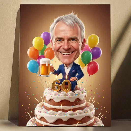 Karykatura ze zdjęcia – Urodzinowa #10