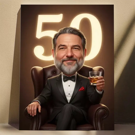 Karykatura ze zdjęcia – Urodzinowa #12