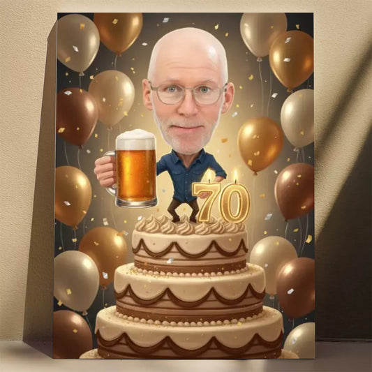 Karykatura ze zdjęcia – Urodzinowa #11