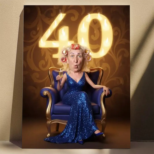 Karykatura ze zdjęcia – Urodzinowa #14