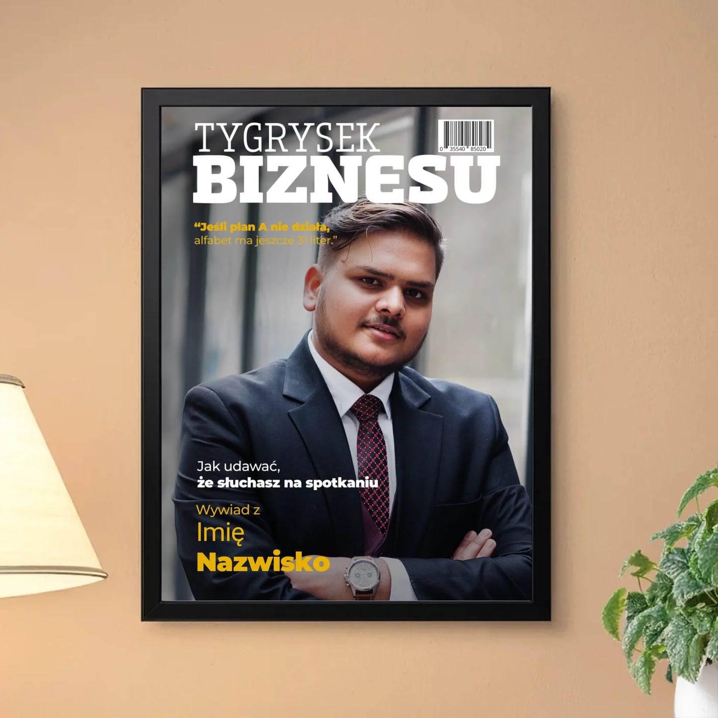 30x40 Okładka magazynu Teeinblue