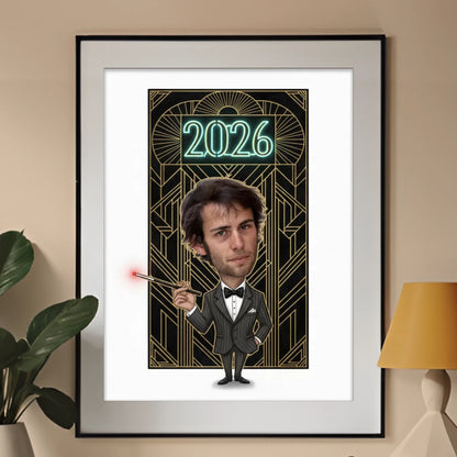 Lata 20 XX Wieku - Karykatura ze zdjęcia