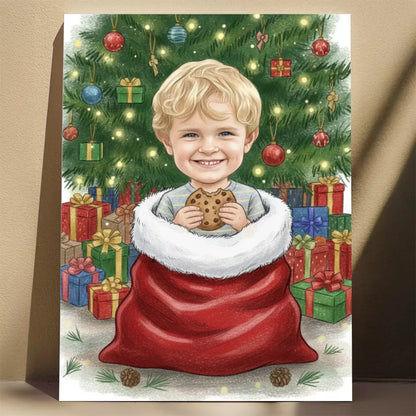 Złodziej Ciasteczek - Karykatura ze zdjęcia