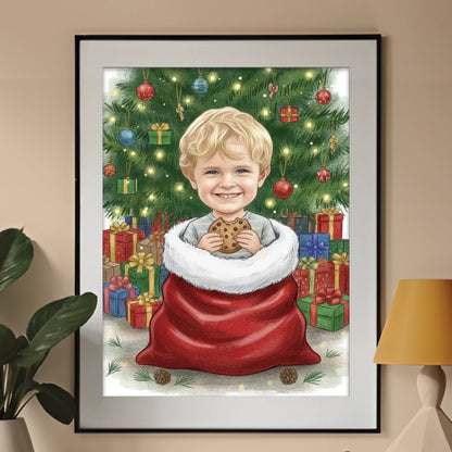 Złodziej Ciasteczek - Karykatura ze zdjęcia