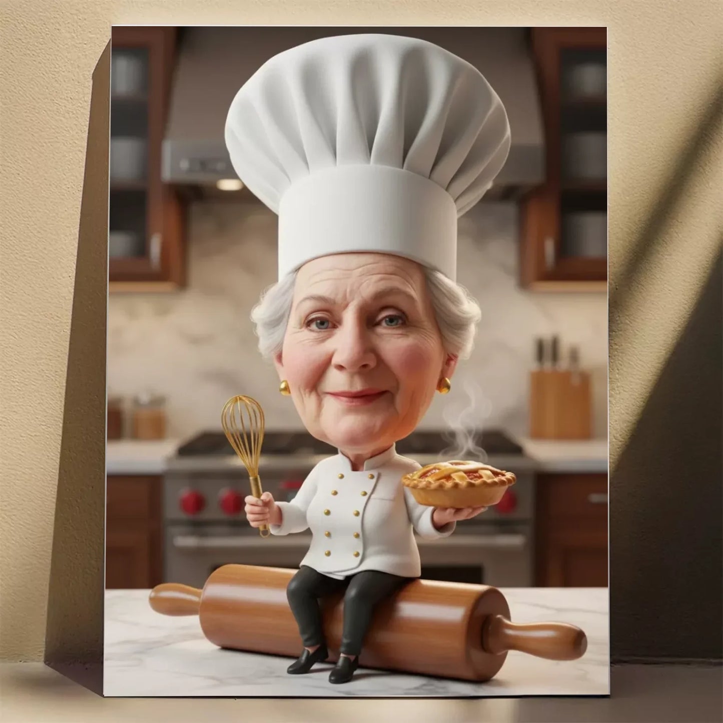 Master Chef - Karykatura ze zdjęcia
