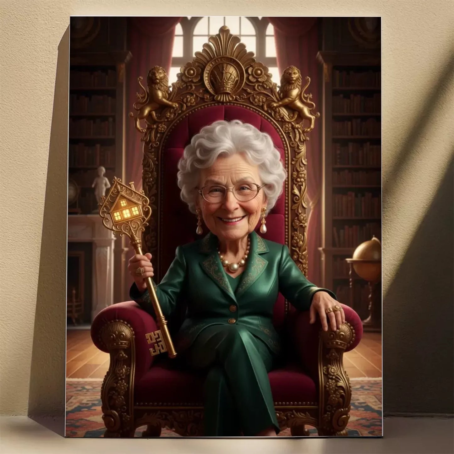 Szefowa Domu  - Karykatura ze zdjęcia