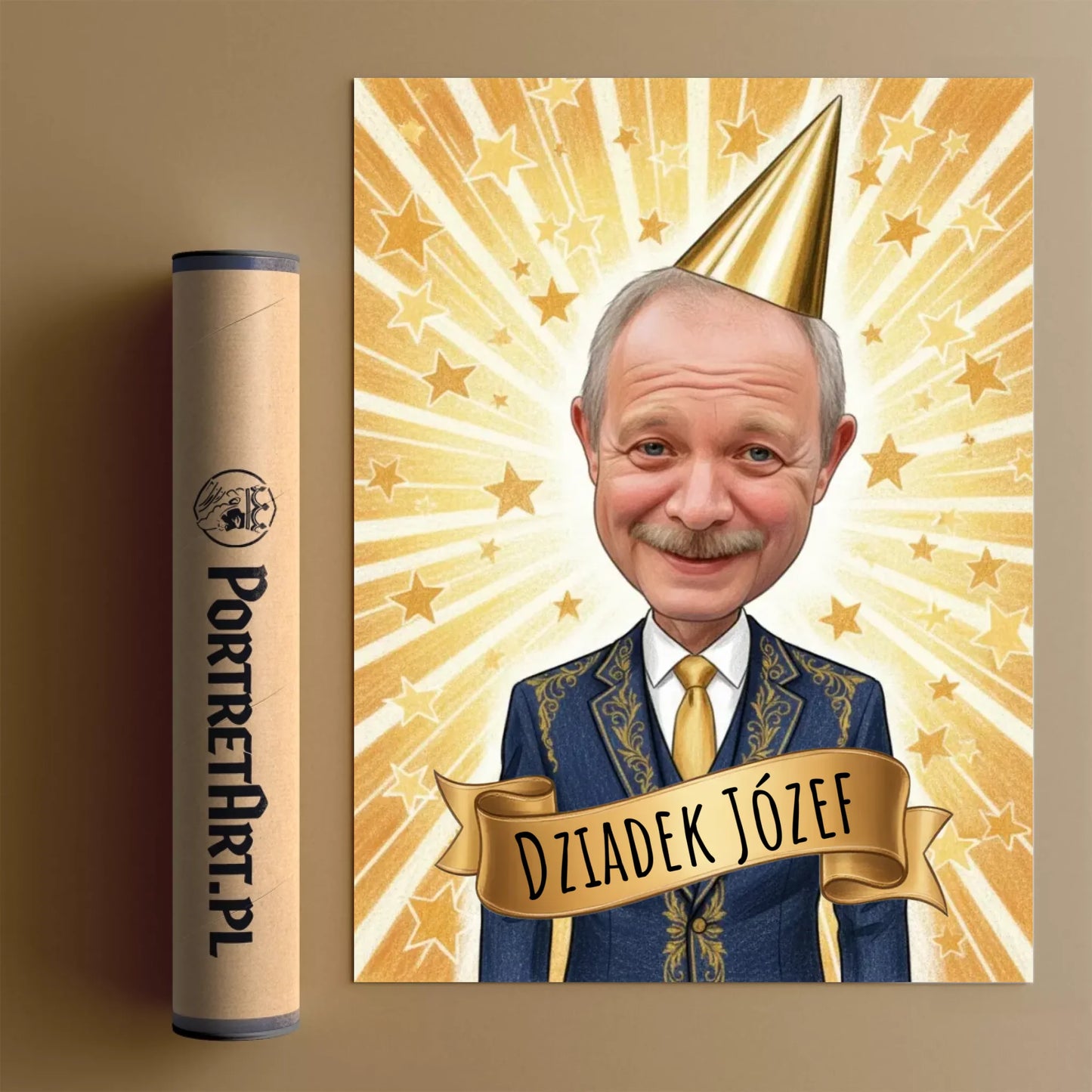 Dziadek Legenda - Karykatura ze zdjęcia #2