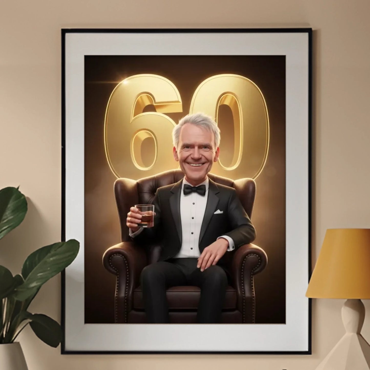 Karykatura - produkt - obraz w ramce - Portretart