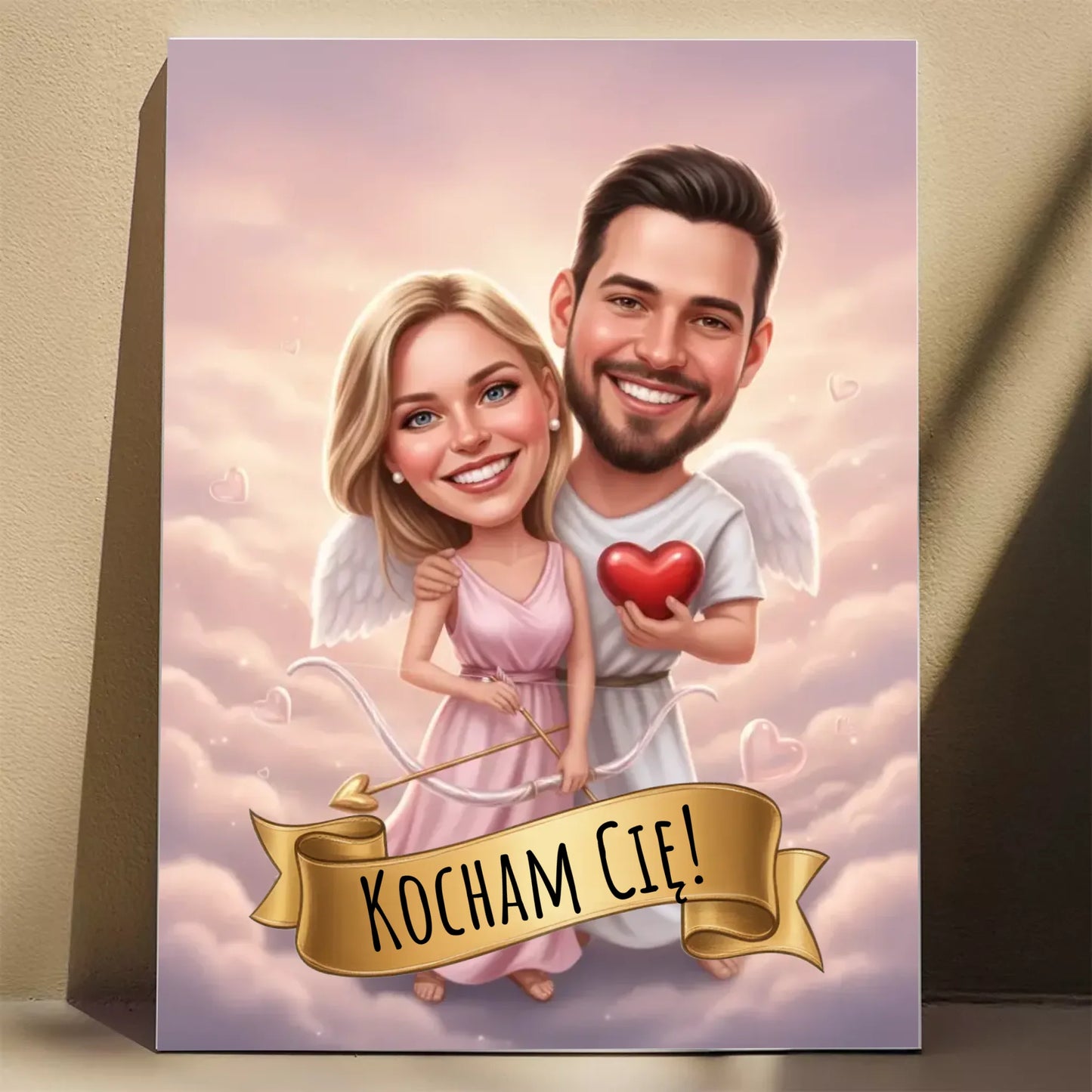 Kupidyni 3D - Karykatura ze zdjęcia