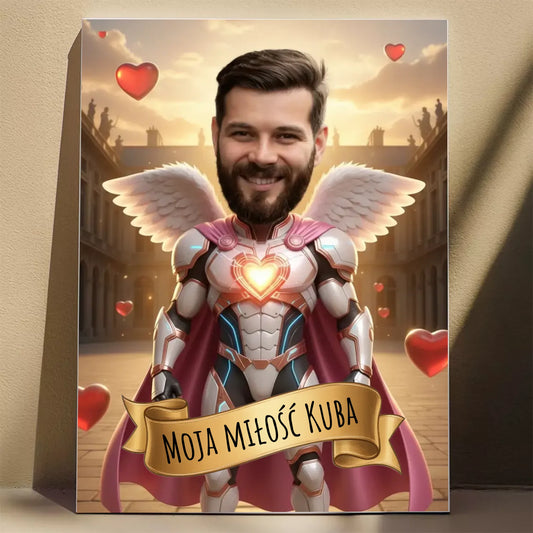 Kupidyn Elit - Karykatura ze zdjęcia