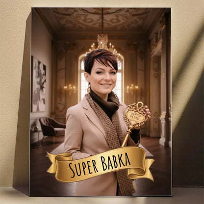 Dom To Jej Królestwo 3D - Karykatura ze zdjęcia