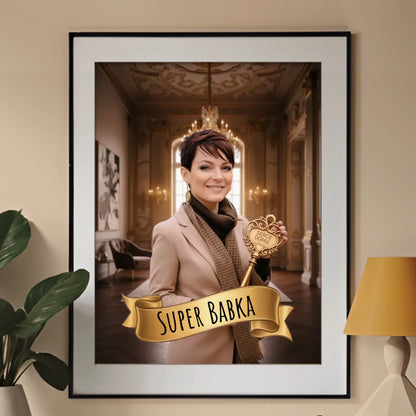 Dom To Jej Królestwo 3D - Karykatura ze zdjęcia