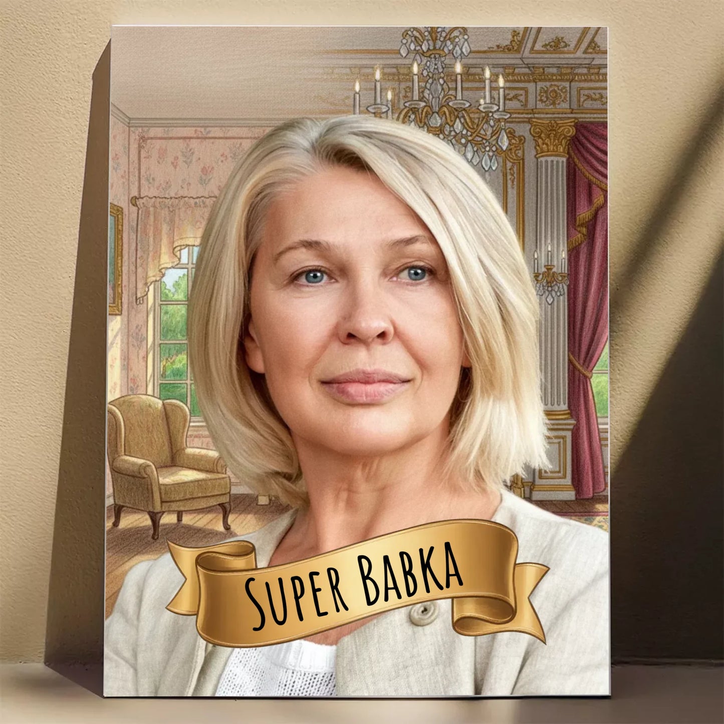 Dom To Jej Królestwo - Karykatura ze zdjęcia