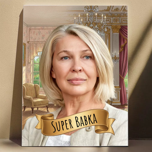 Dom To Jej Królestwo - Karykatura ze zdjęcia