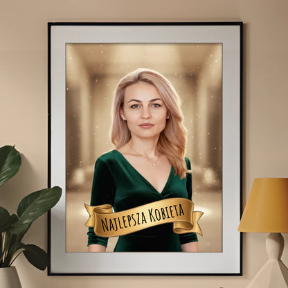 Ikona Elegancji 3D - Karykatura ze zdjęcia