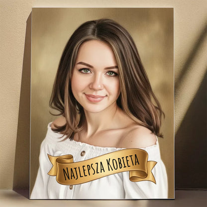 Ikona Elegancji - Karykatura ze zdjęcia