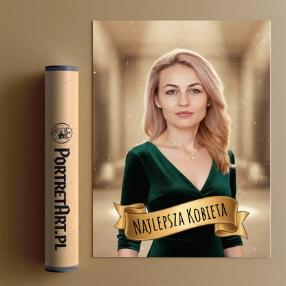 Ikona Elegancji 3D - Karykatura ze zdjęcia