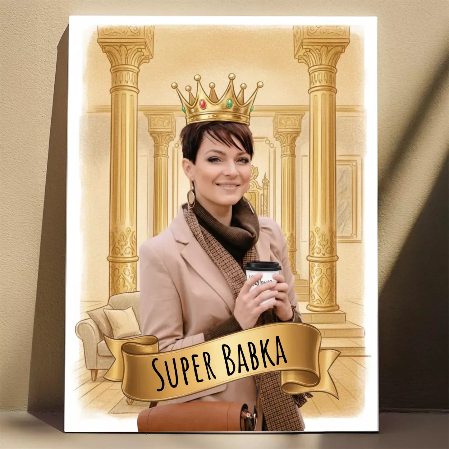 Ona Rządzi Tym Domem - Karykatura ze zdjęcia