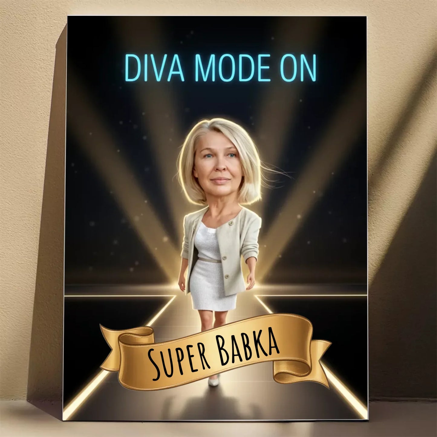 Glam Viral Energy - Karykatura ze zdjęcia