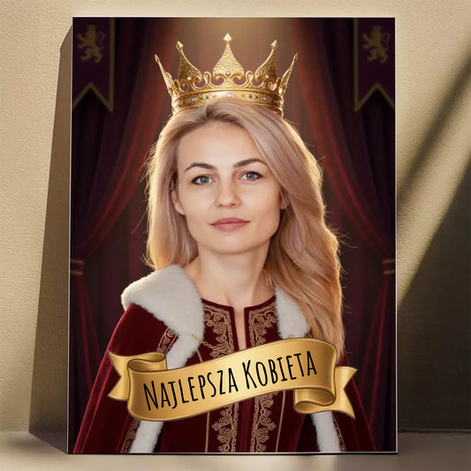 Koronacja 3D - Karykatura ze zdjęcia