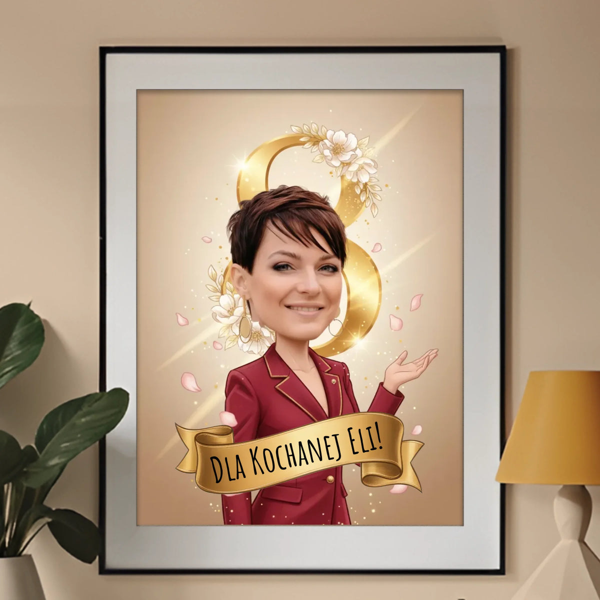 Dzień Kobiet #3 - Karykatura ze zdjęcia
