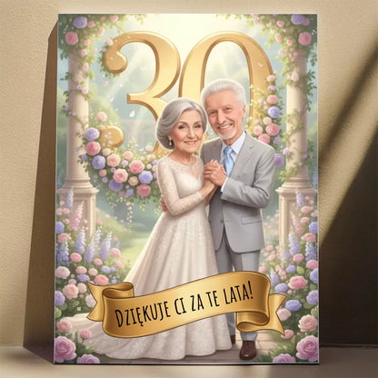 Rocznica ślubu #4 - Karykatura ze zdjęcia