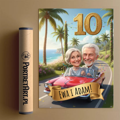 Rocznica ślubu #2 - Karykatura ze zdjęcia