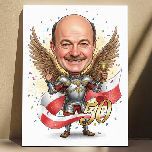 Żołnierskie Urodziny #2 - Karykatura ze zdjęcia copy