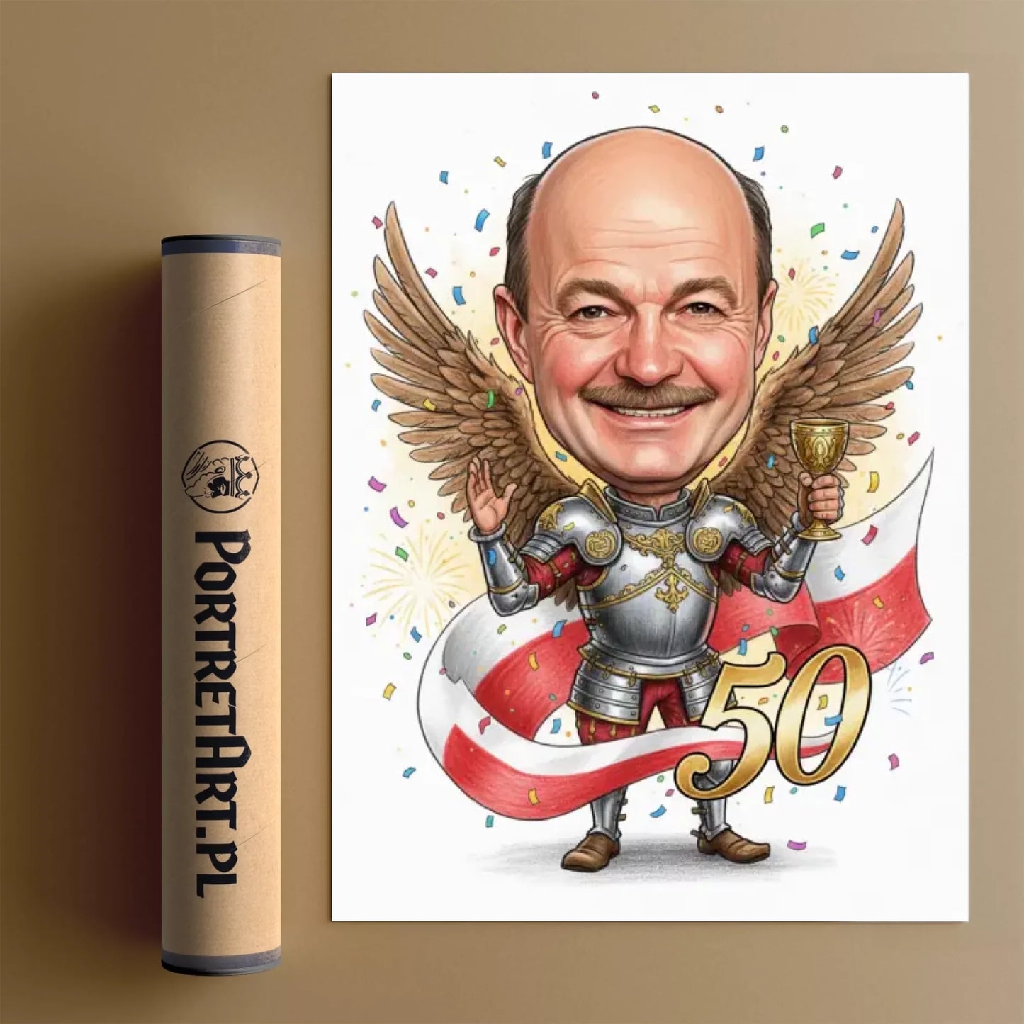 Żołnierskie Urodziny #2 - Karykatura ze zdjęcia copy