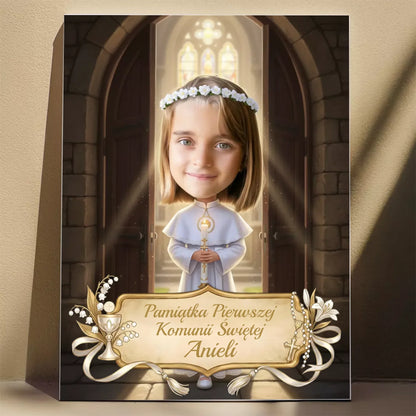 Pamiątka Komunii Świętej #18 - Karykatura ze zdjęcia