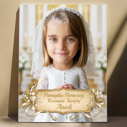 Pamiątka Komunii Świętej #20 - Karykatura ze zdjęcia