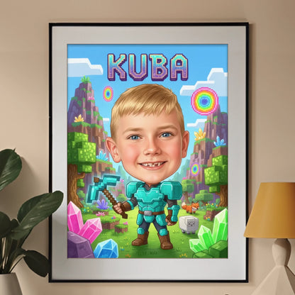 BLOCKVERSE HERO - Karykatura ze zdjęcia