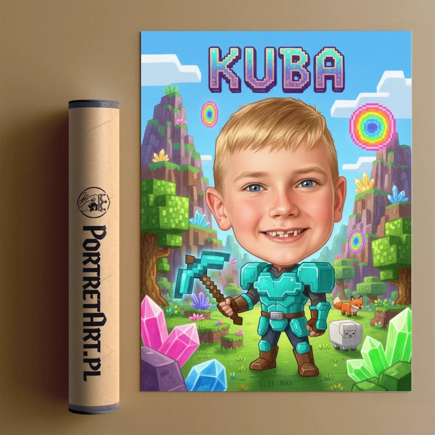 BLOCKVERSE HERO - Karykatura ze zdjęcia