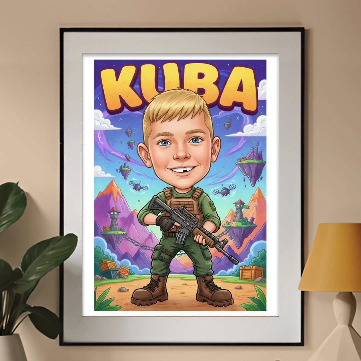 BLOCKVERSE HERO #2 - Karykatura ze zdjęcia