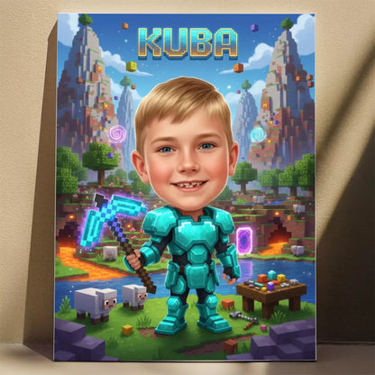 BLOCKVERSE HERO 3D - Karykatura ze zdjęcia
