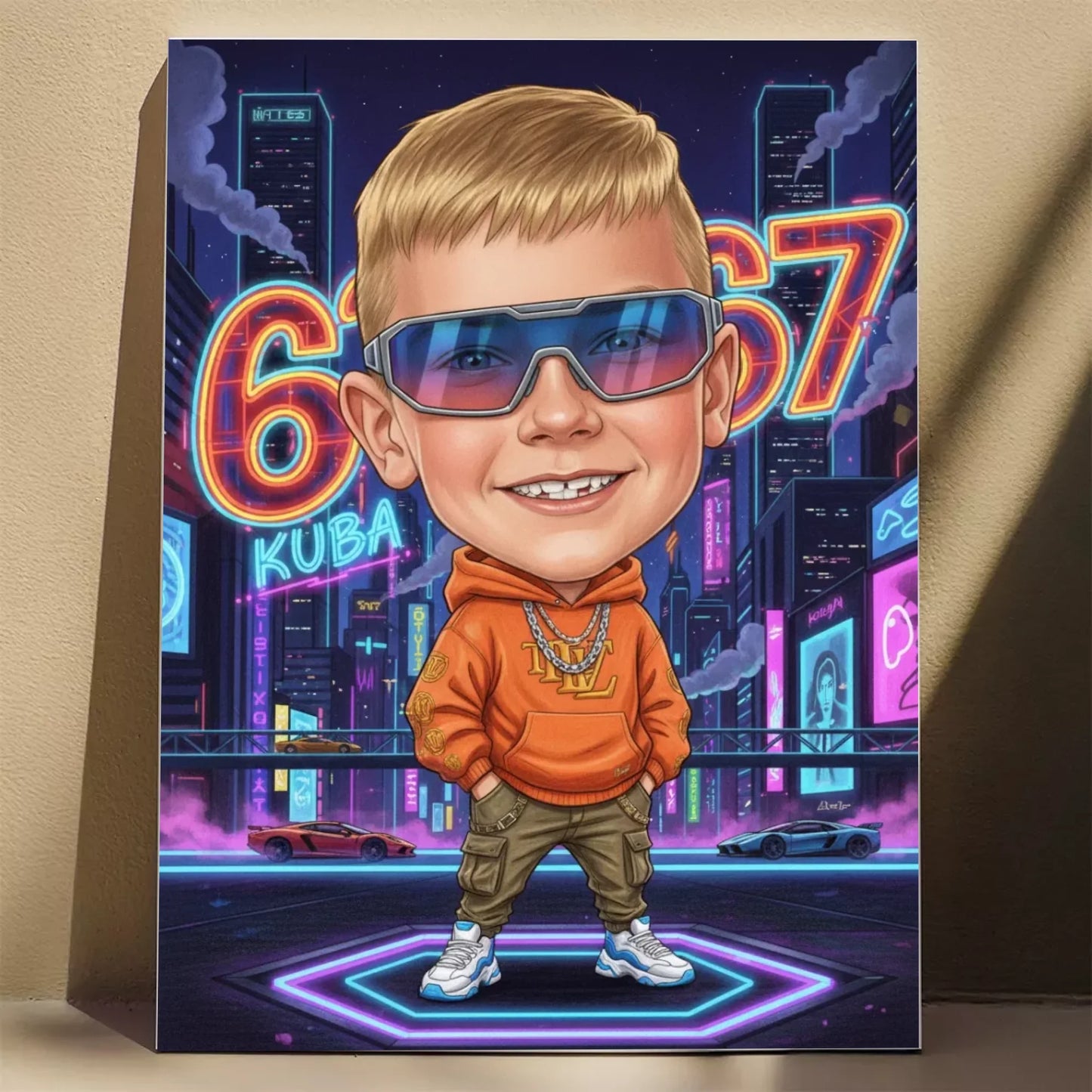 67 SIGMA - Karykatura ze zdjęcia