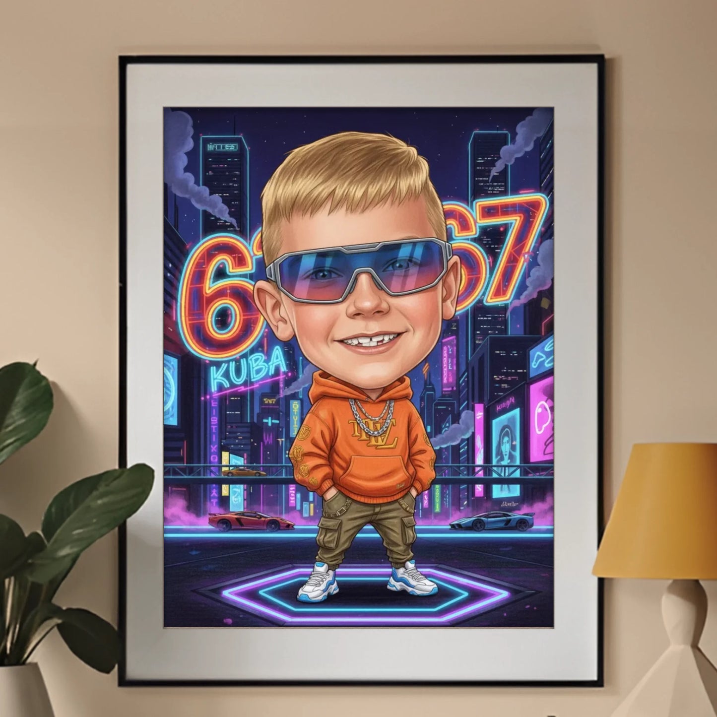 67 SIGMA - Karykatura ze zdjęcia