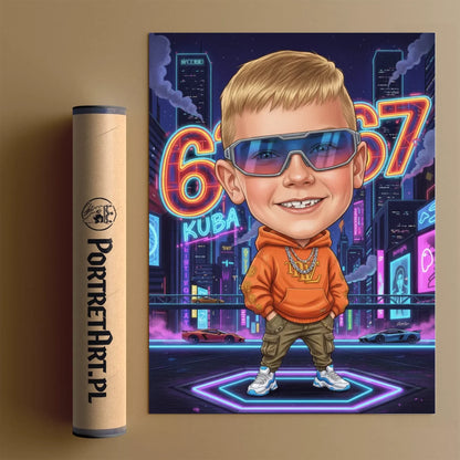 67 SIGMA - Karykatura ze zdjęcia