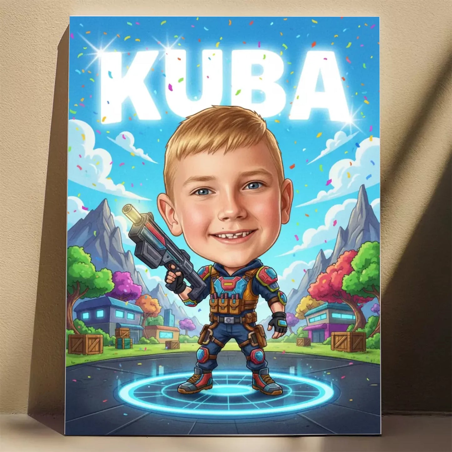 Victory Royale Hero - Karykatura ze zdjęcia