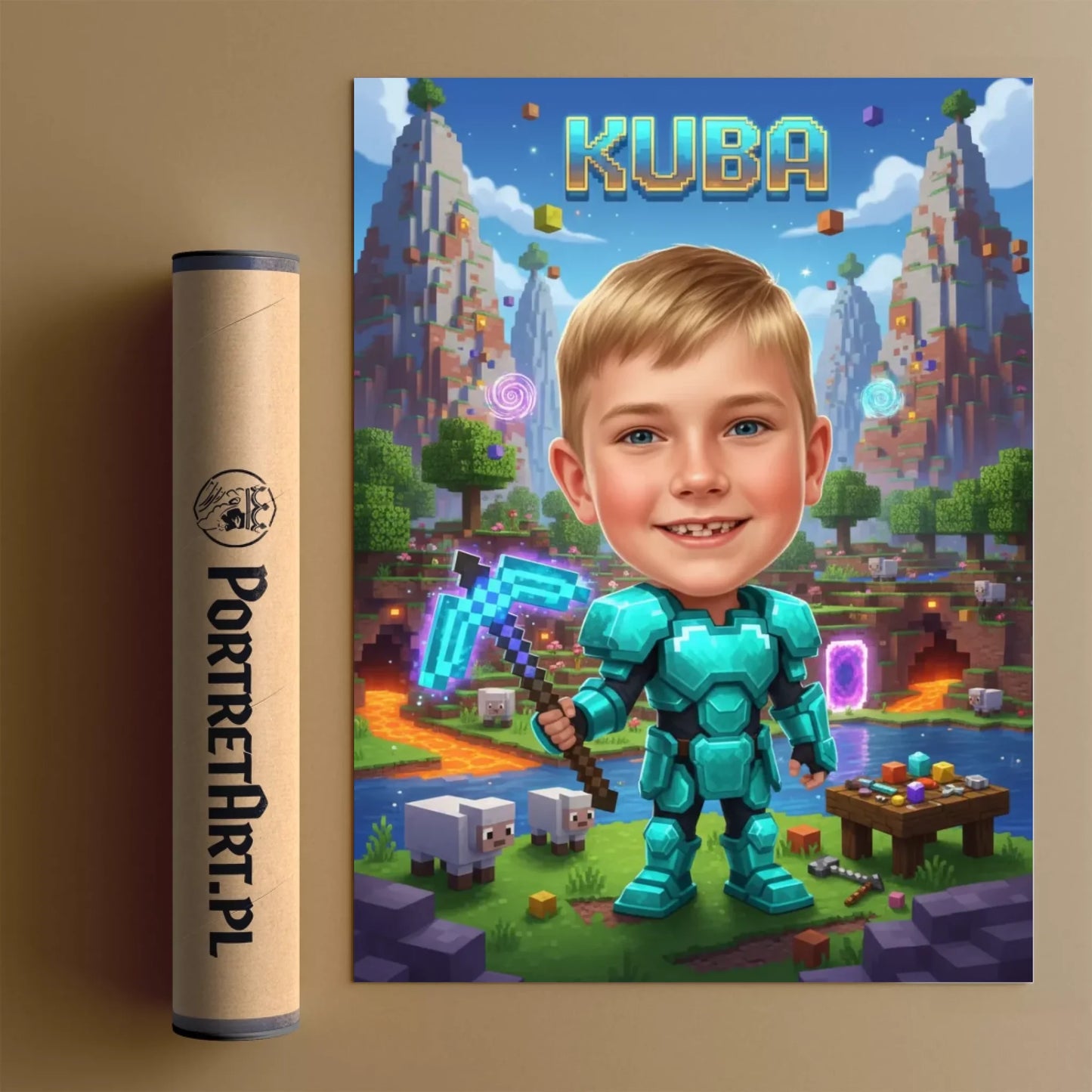 BLOCKVERSE HERO 3D - Karykatura ze zdjęcia