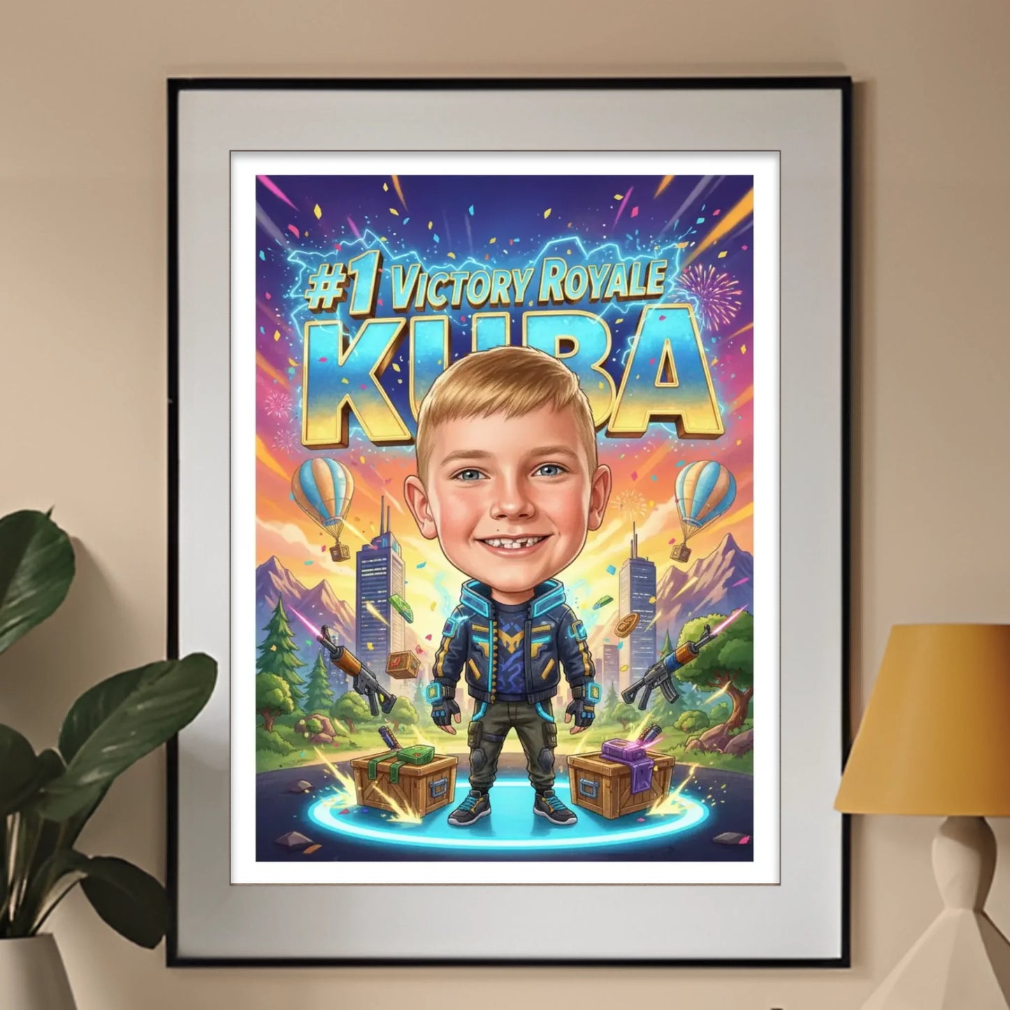 Victory Royale Hero #2 - Karykatura ze zdjęcia