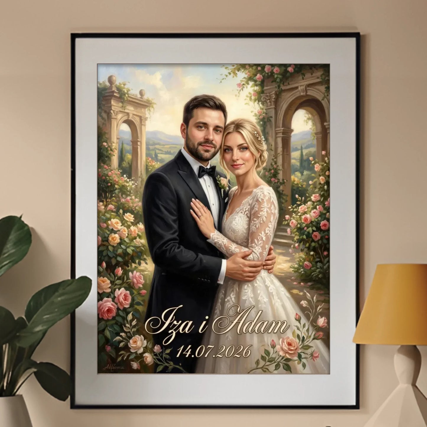 Wieczna Przysięga - Karykatura ze zdjęcia