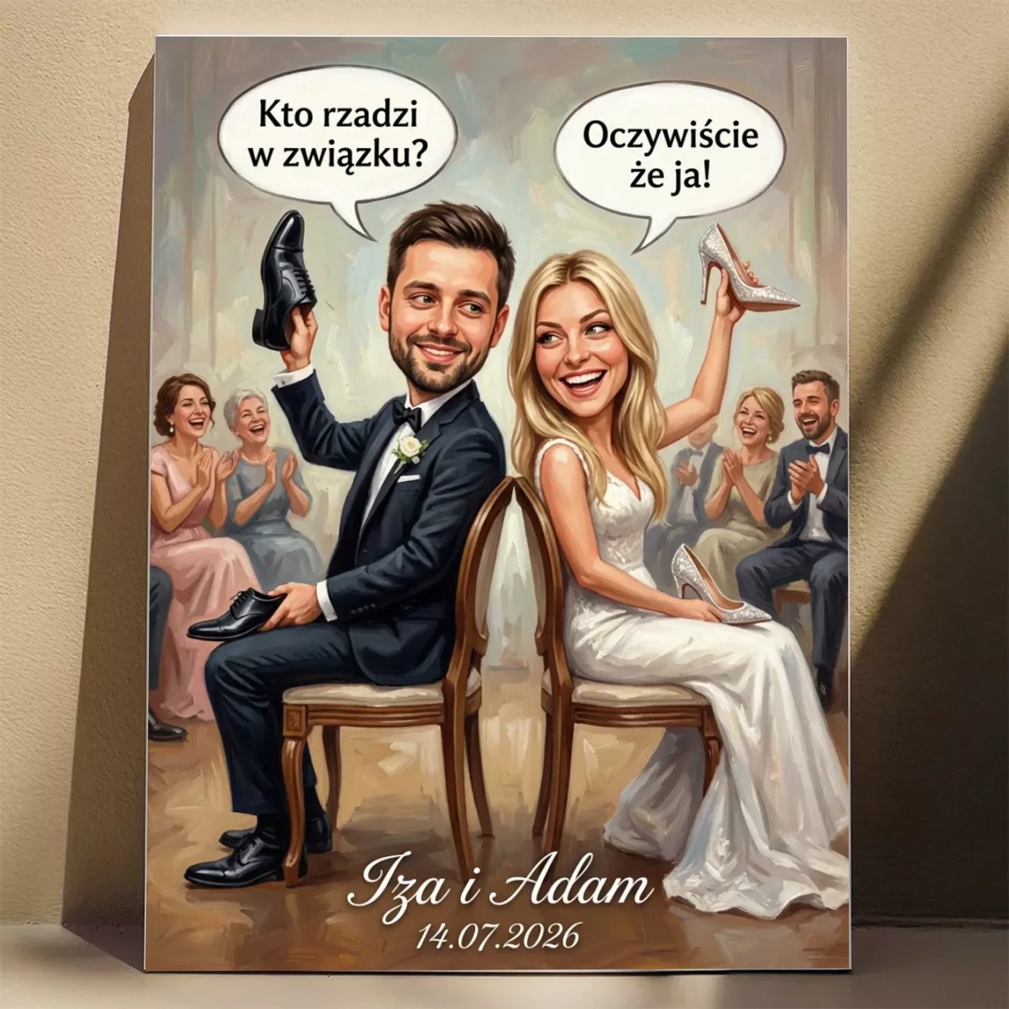 Pantoflarz Roku - Karykatura ze zdjęcia