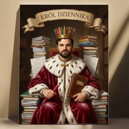 Królowa Dziennika- Karykatura ze zdjęcia copy
